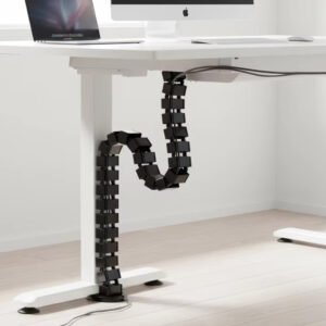 Detachable Under-Desk Cable Spine Organizer